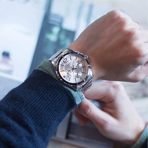 Zegarek Męski Casio MTP-1374D-7A (zd063e) + BOX Casio