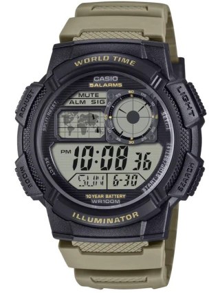 ZEGAREK MĘSKI CASIO AE-1000W-5AVEF (zd073i) - WORLD TIME + BOX Casio