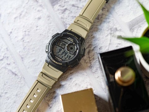 ZEGAREK MĘSKI CASIO AE-1000W-5AVEF (zd073i) - WORLD TIME + BOX Casio