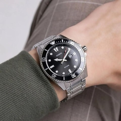 Zegarek Męski Casio MDV-107D-1A1 WR200 + BOX Casio