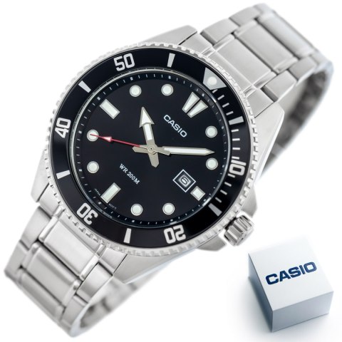 Zegarek Męski Casio MDV-107D-1A1 WR200 + BOX Casio