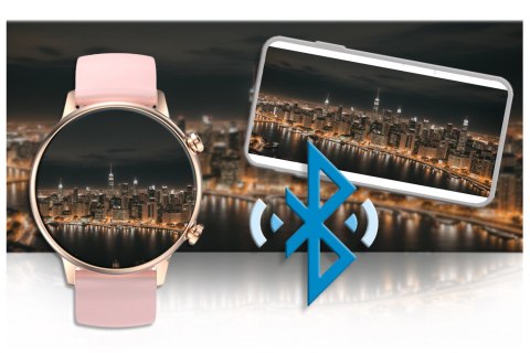 SMARTWATCH DAMSKI Rubicon RNCF09 - TRYBY SPORTOWE, MONITOR SNU (sr054a) Rubicon