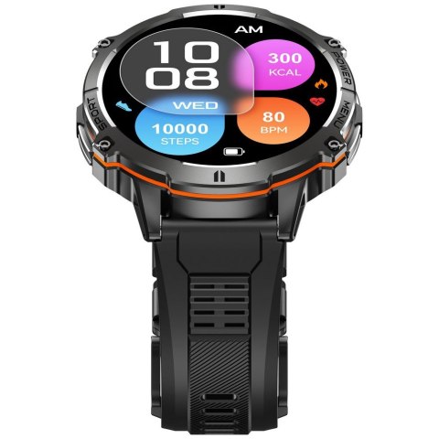 SMARTWATCH MĘSKI GRAVITY GT42-1 - AMOLED, DODATKOWA BRANSOLETA (sg056a) Gravity