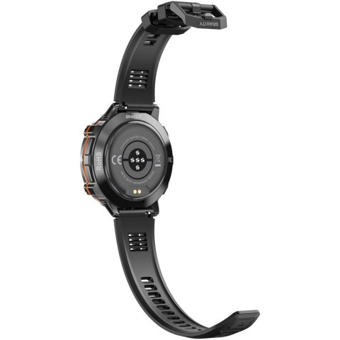 SMARTWATCH MĘSKI GRAVITY GT42-1 - AMOLED, DODATKOWA BRANSOLETA (sg056a) Gravity