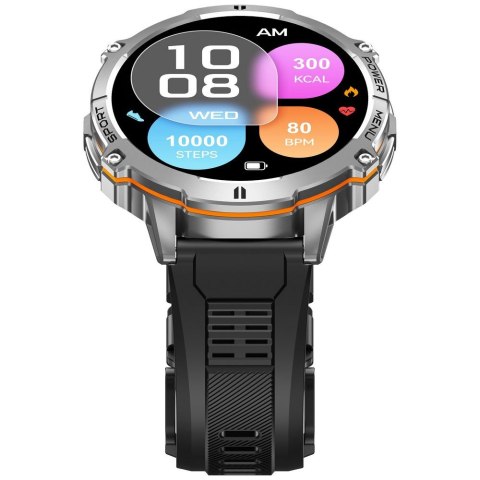 SMARTWATCH MĘSKI GRAVITY GT42-3 - AMOLED, DODATKOWA BRANSOLETA (sg056c) Gravity