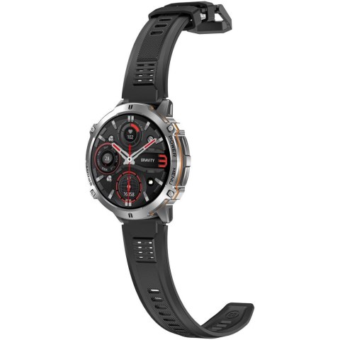 SMARTWATCH MĘSKI GRAVITY GT42-3 - AMOLED, DODATKOWA BRANSOLETA (sg056c) Gravity