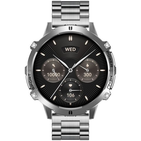 SMARTWATCH MĘSKI GRAVITY GT42-4 - AMOLED, DODATKOWA BRANSOLETA (sg056d) Gravity