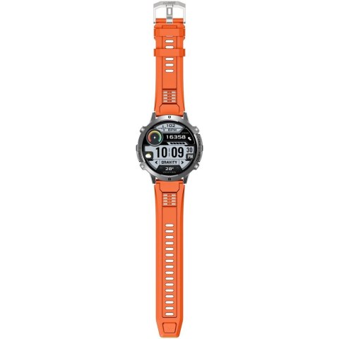 SMARTWATCH MĘSKI GRAVITY GT42-4 - AMOLED, DODATKOWA BRANSOLETA (sg056d) Gravity