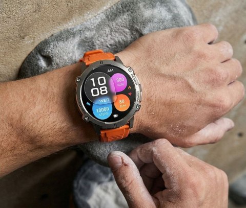 SMARTWATCH MĘSKI GRAVITY GT42-4 - AMOLED, DODATKOWA BRANSOLETA (sg056d) Gravity