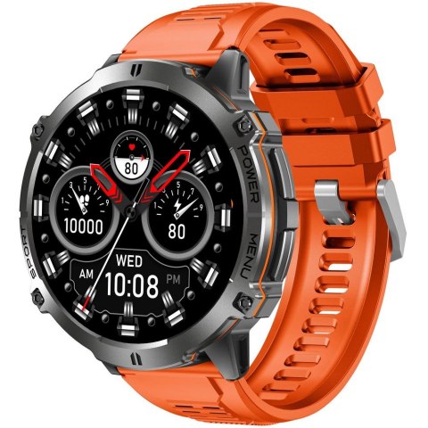 SMARTWATCH MĘSKI GRAVITY GT42-5 - AMOLED, DODATKOWA BRANSOLETA (sg056e) Gravity