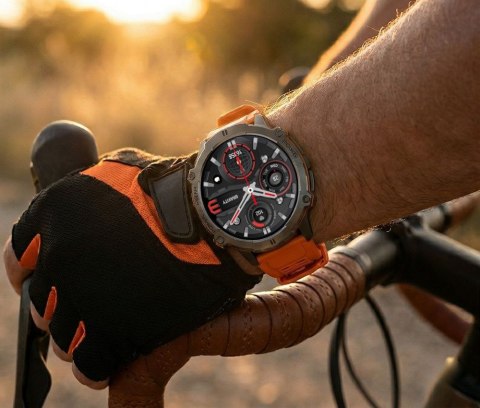 SMARTWATCH MĘSKI GRAVITY GT42-5 - AMOLED, DODATKOWA BRANSOLETA (sg056e) Gravity