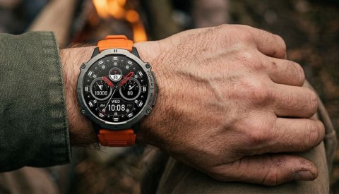 SMARTWATCH MĘSKI GRAVITY GT42-5 - AMOLED, DODATKOWA BRANSOLETA (sg056e) Gravity