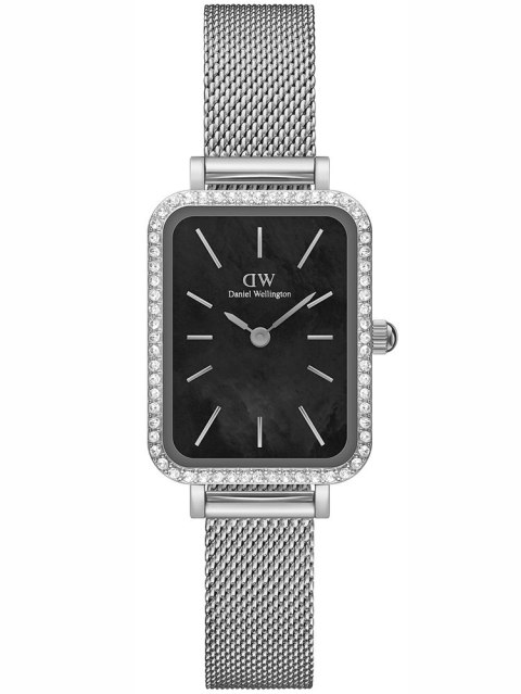 ZEGAREK DAMSKI DANIEL WELLINGTON Quadro Silver Mesh DW00100667 + BOX (zw519k) Daniel Wellington