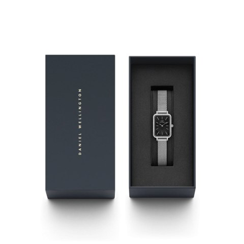 ZEGAREK DAMSKI DANIEL WELLINGTON Quadro Silver Mesh DW00100667 + BOX (zw519k) Daniel Wellington