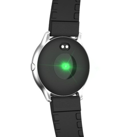 SMARTWATCH MĘSKI G. Rossi G.RSWSF1-3C1-1 silver/black + dodatkowy PASEK (sg003a) G. Rossi