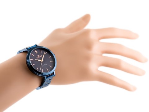 ZEGAREK G. ROSSI - 11389B-6F3 (zg787h) blue/violet + BOX G. Rossi