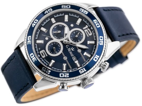 ZEGAREK G. ROSSI - E7131A-6F1 - EXCLUSIVE (zg287b) + BOX G. Rossi