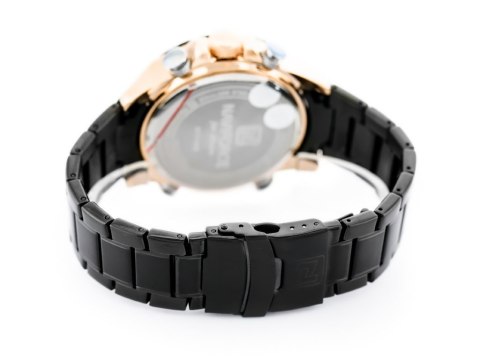 ZEGAREK MĘSKI NAVIFORCE - NF9146S (zn089c) - black/rosegold + BOX Naviforce