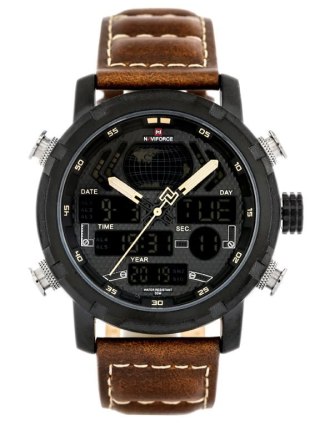 ZEGAREK MĘSKI NAVIFORCE - NF9160 (zn094a) + BOX Naviforce