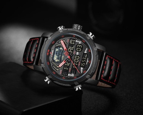 ZEGAREK MĘSKI NAVIFORCE - NF9160 (zn094d) + BOX Naviforce