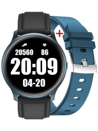 SMARTWATCH MĘSKI G. Rossi G.RSWSF1-6F1-1 blue/black + dodatkowy PASEK (sg003d) G. Rossi