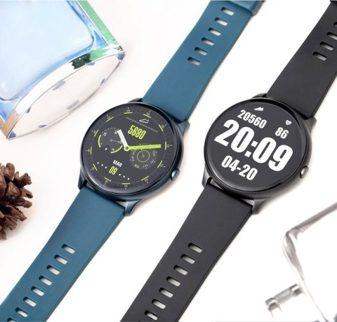SMARTWATCH MĘSKI G. Rossi G.RSWSF1-6F1-1 blue/black + dodatkowy PASEK (sg003d) G. Rossi