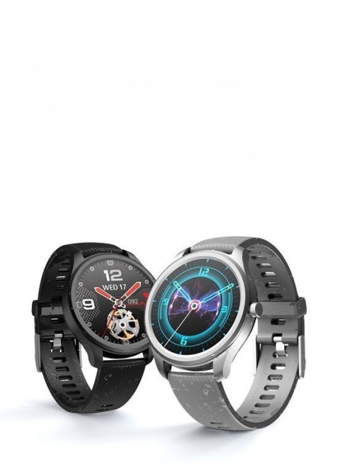 SMARTWATCH MĘSKI G. Rossi SW012-5 gold/gray + dodatkowa BRANSOLETA (sg007e) G. Rossi