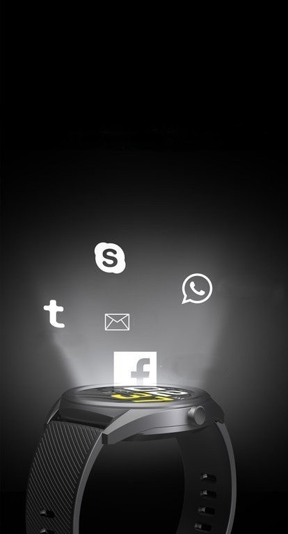 SMARTWATCH MĘSKI G. Rossi SW012-5 gold/gray + dodatkowa BRANSOLETA (sg007e) G. Rossi
