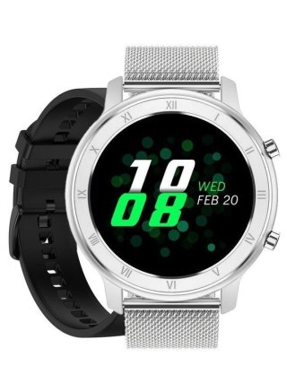SMARTWATCH UNISEX Pacific 17-3 Bransoleta - srebrna + dodatkowy PASEK (sy010c) Pacific