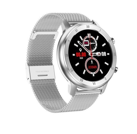 SMARTWATCH UNISEX Pacific 17-3 Bransoleta - srebrna + dodatkowy PASEK (sy010c) Pacific