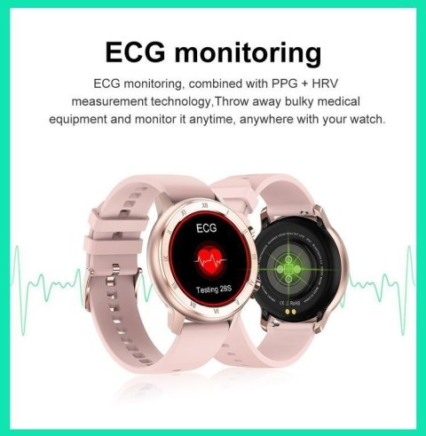 SMARTWATCH UNISEX Pacific 17-3 Bransoleta - srebrna + dodatkowy PASEK (sy010c) Pacific