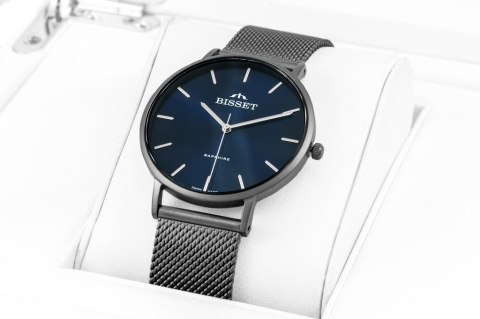 ZEGAREK DAMSKI BISSET BSBF33 (zb579n) - SZAFIROWE SZKŁO Bisset