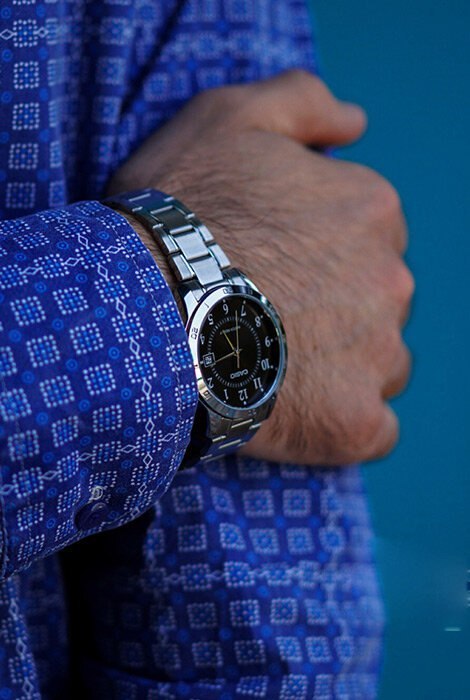 ZEGAREK MĘSKI CASIO MTP-V004D-1B (zd047d) + BOX Casio