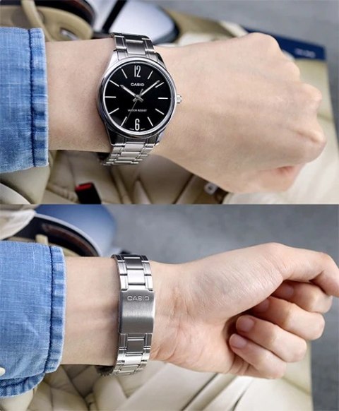 ZEGAREK MĘSKI CASIO MTP-V005D-1B (zd105a) + BOX Casio