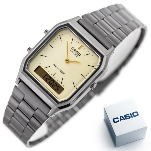ZEGAREK UNISEX CASIO Vintage AQ-230GG-9A + BOX Casio