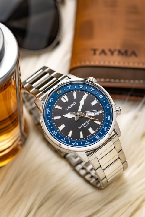 ZEGAREK MĘSKI CASIO MTD-130D-1A2 + BOX Casio