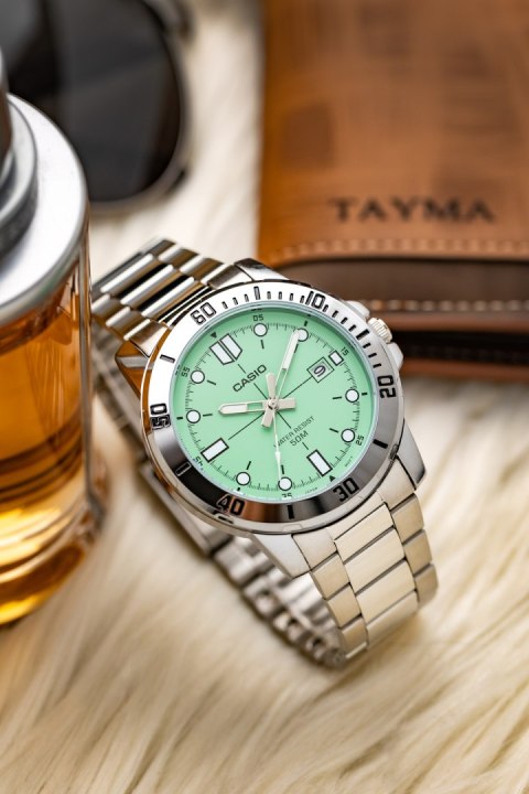 Zegarek Męski Casio MTP-VD01D-3E1 (zd185n) + BOX Casio
