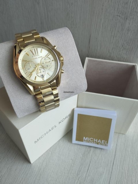 ZEGAREK DAMSKI MICHAEL KORS MK5605 - BRADSHAW (zm517a) + BOX Michael Kors