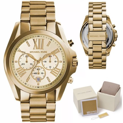 ZEGAREK DAMSKI MICHAEL KORS MK5605 - BRADSHAW (zm517a) + BOX Michael Kors