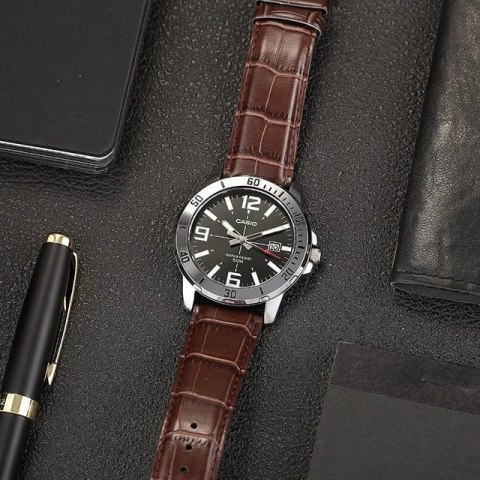ZEGAREK MĘSKI CASIO MTP-VD01L-1BV (zd169c) + BOX Casio