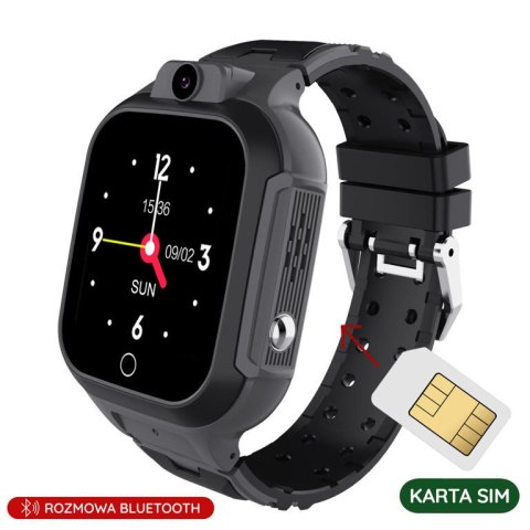 SMARTWATCH DZIECIĘCY PACIFIC 33-1 KIDS - black (sy029a) Pacific