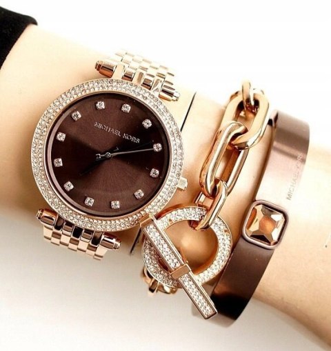 ZEGAREK DAMSKI MICHAEL KORS MK3217 Darci + BOX Michael Kors