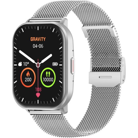 SMARTWATCH DAMSKI GRAVITY GT43-2 - DODATKOWY PASEK (sg054b) Gravity