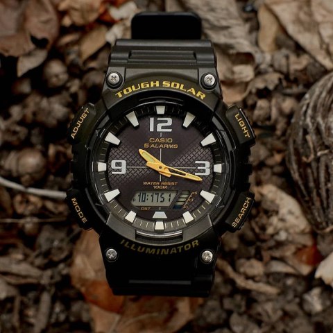 ZEGAREK MĘSKI CASIO AQ-S810W-1BV (zd044c) - SOLAR POWERED + BOX Casio