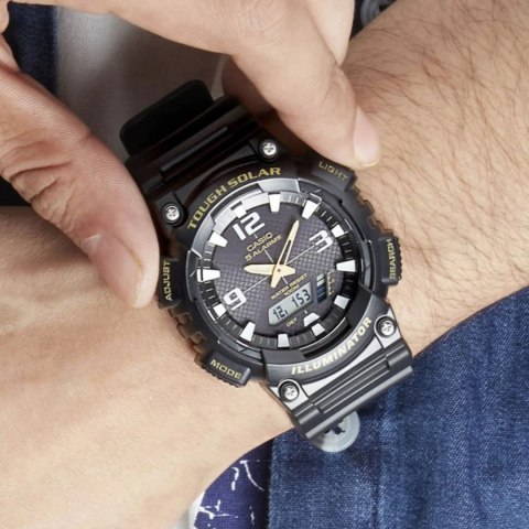 ZEGAREK MĘSKI CASIO AQ-S810W-1BV (zd044c) - SOLAR POWERED + BOX Casio