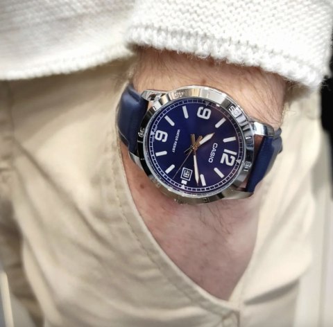ZEGAREK MĘSKI CASIO MTP-V004L 2BUDF (zd046f) + BOX Casio
