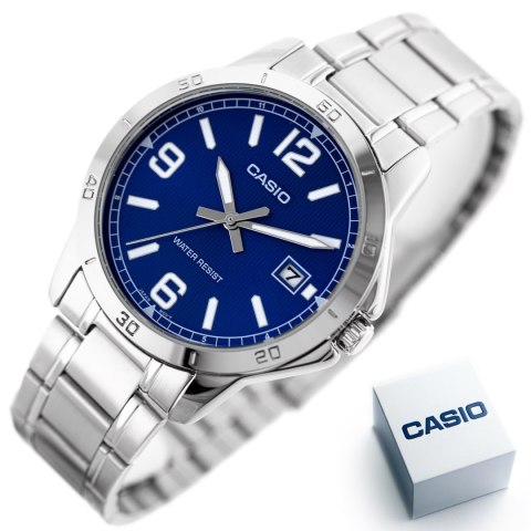 ZEGAREK MĘSKI CASIO MTP-V004D-2B (zd047g) + BOX Casio