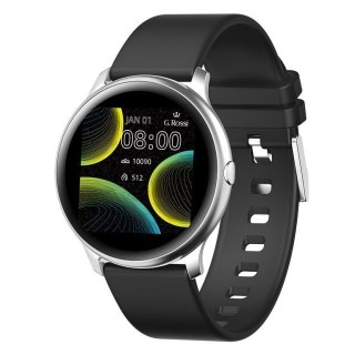 SMARTWATCH UNISEX G. Rossi SW010-13 silver/black (sg005m) G. Rossi