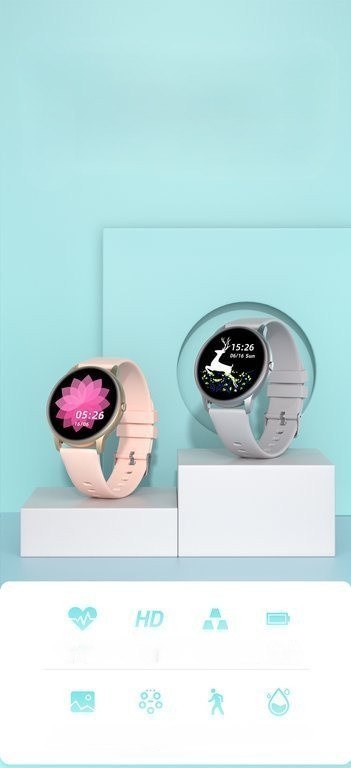 SMARTWATCH UNISEX G. Rossi SW015-5 gold (sg010e) G. Rossi