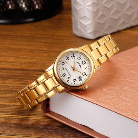 ZEGAREK DAMSKI CASIO LTP-V002G-7B2UDF (zd587g) + BOX Casio